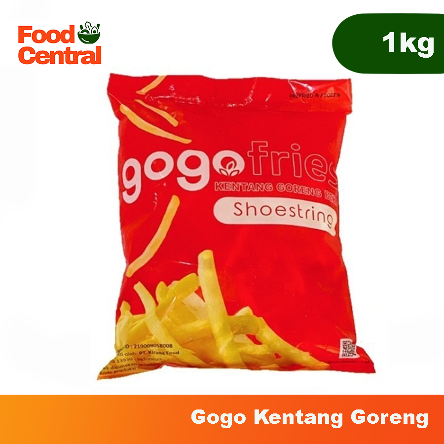 Gogo Shoestring 1 kg / Kentang Goreng Frozen
