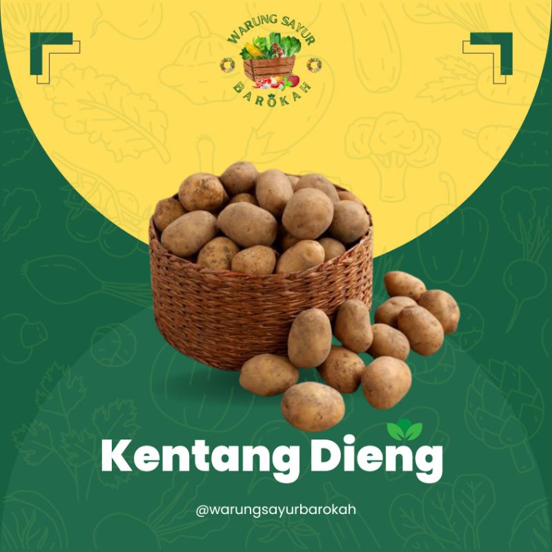 

Kentang Dieng 5-7pcs/kg