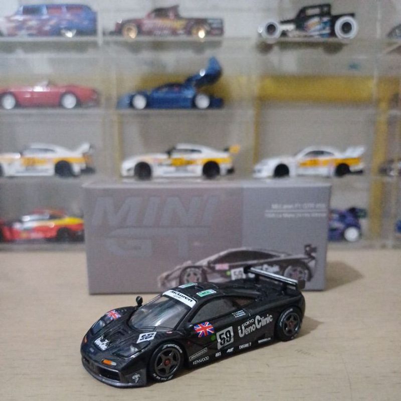Mini GT 534 - Mclaren F1 GTR #59 1995 Le Mans 24 Hrs Winner (UNSEALED)