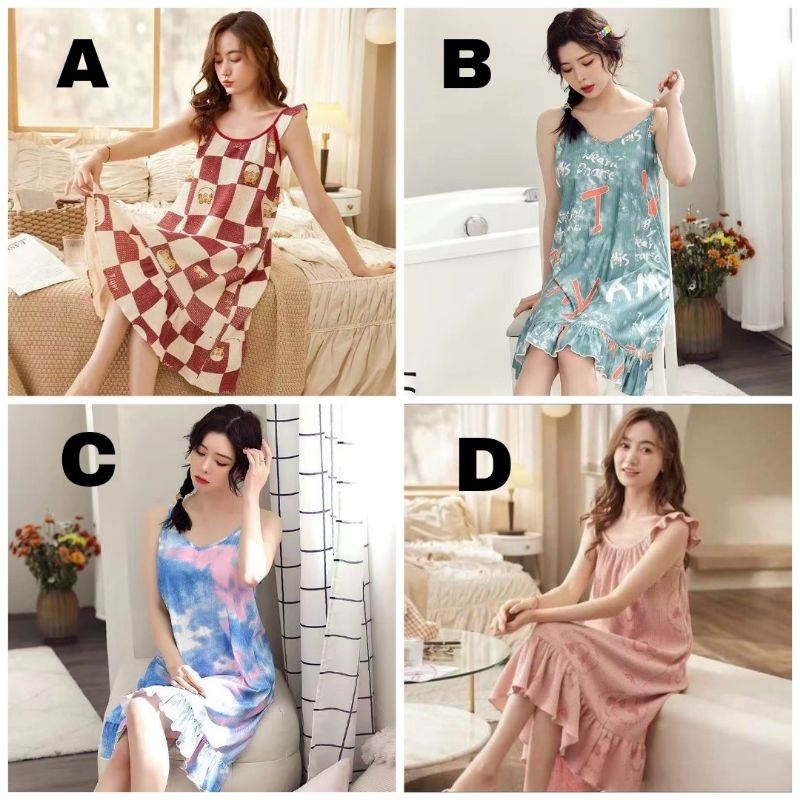 Baju Tidur Tali Satu/Baju tidur Import