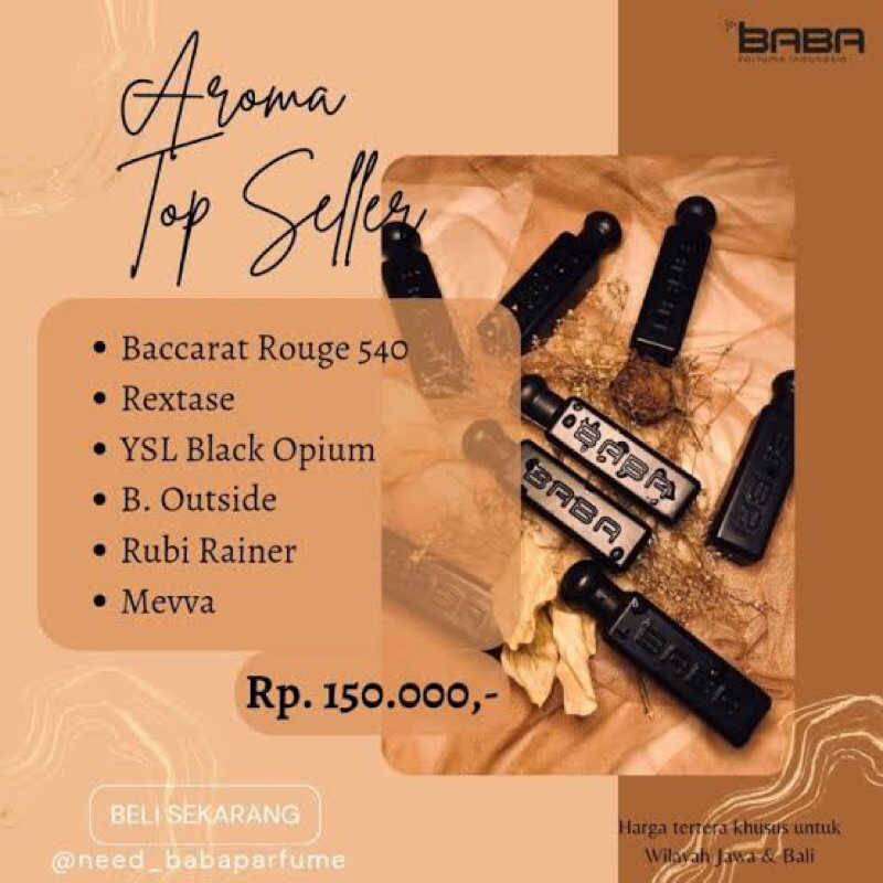 BABA PARFUM TOP SELLER