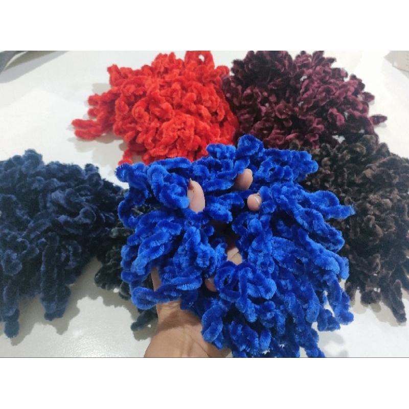 ubur ubur UK 100 / ikat rambut cepol hijab / ikat rambut ubur ubur