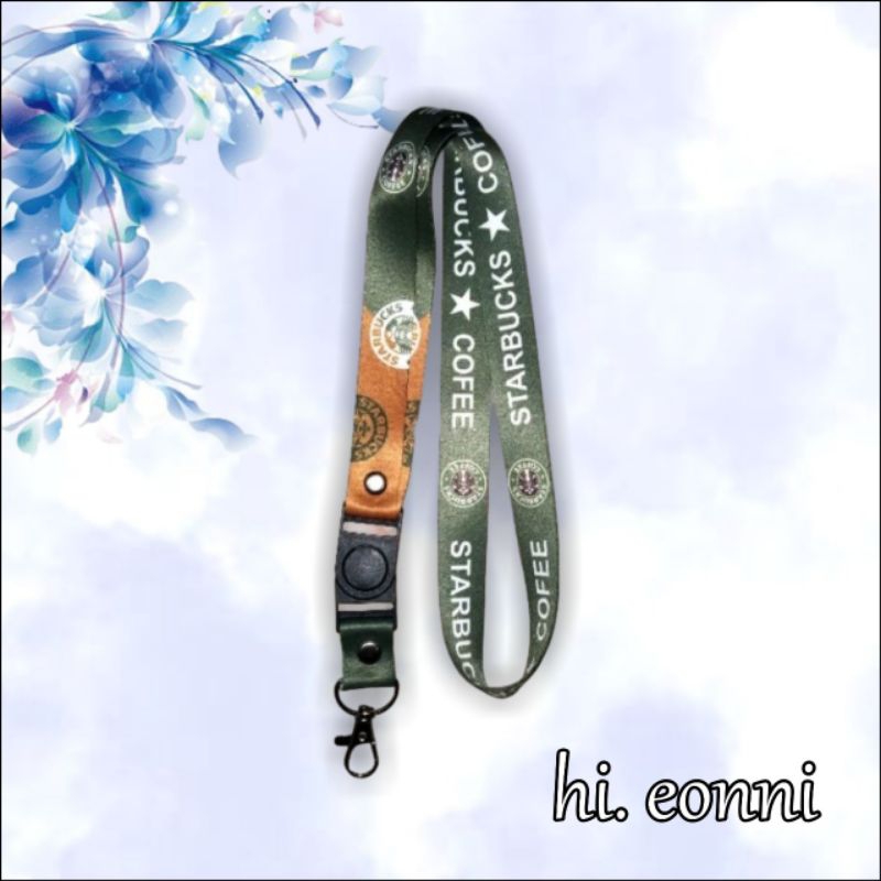 

Tali id card STARBUCK / tali lanyard STARBUCK (READY STOCK) MURAH !!!