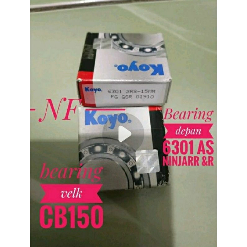 beariang 6301  as 15mm bearing koyo 2RS
