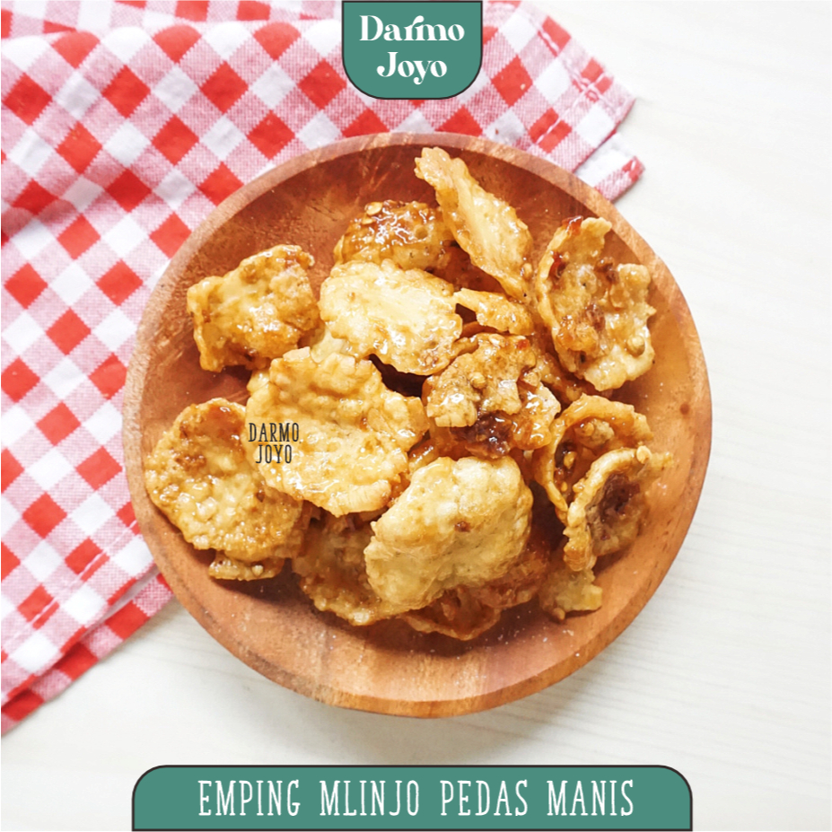 

DARMO CAMILAN - Emping Mlinjo Pedas Manis 200gr Keceprek