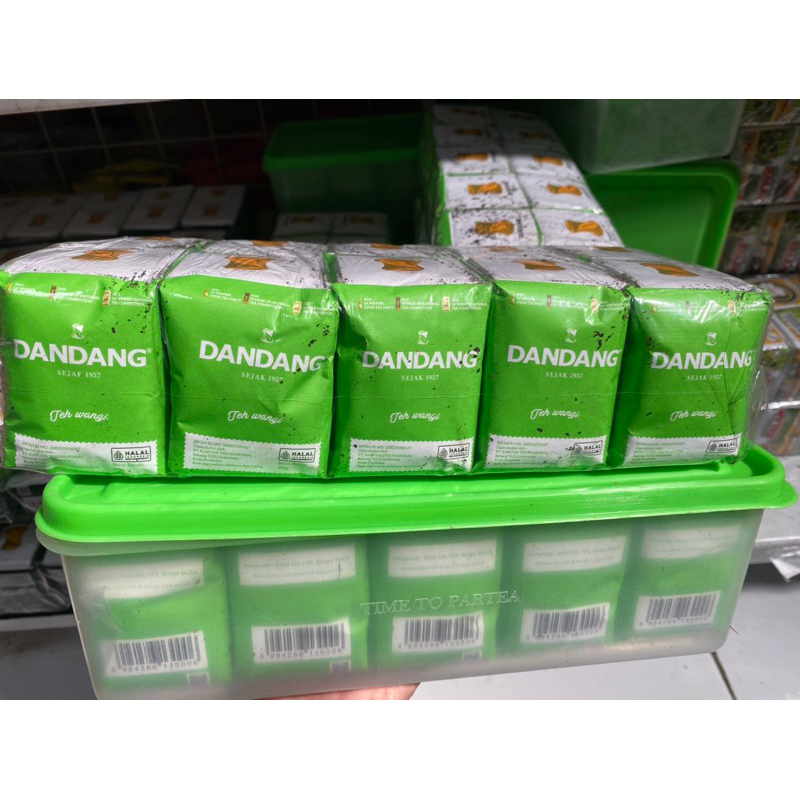 

Teh Dandang Hijau 40gr Free Canister/Gelas (1Pax @40gr X 10pcs)