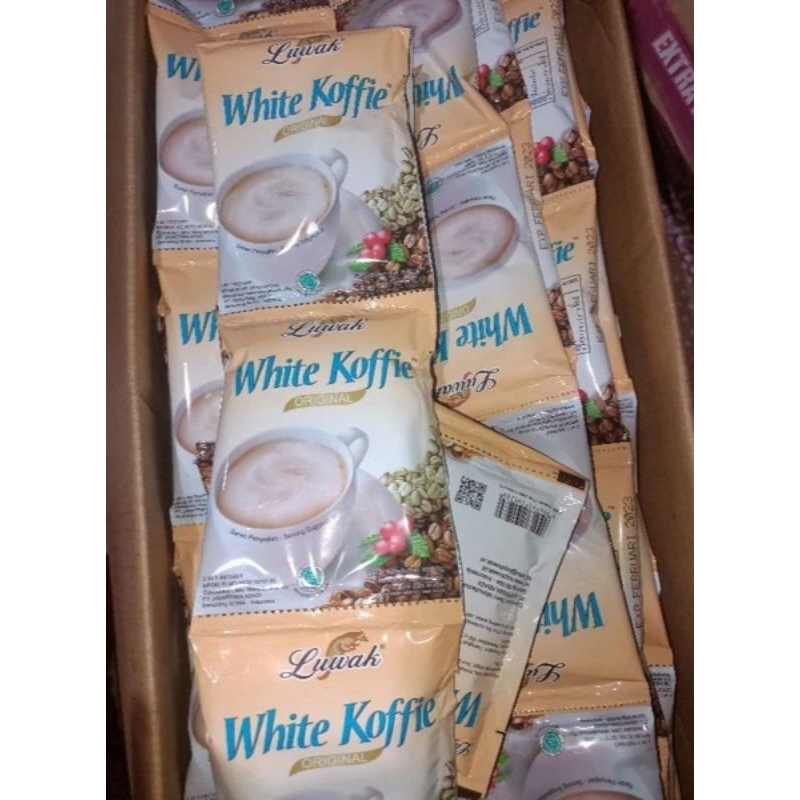 

Kopi Luwak White Coffee 5 Sachet isi 20 gram