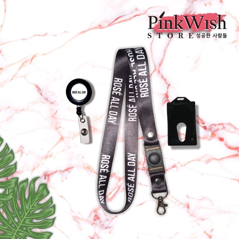 

Tali lanyard Rose All Day hitam [Ready stock] Termurah beli eceran rasa grosir