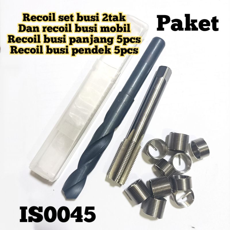 recoil set recoil busi 2tak recoil busi mobil recoil busi panjang dan pendek m14x1.25