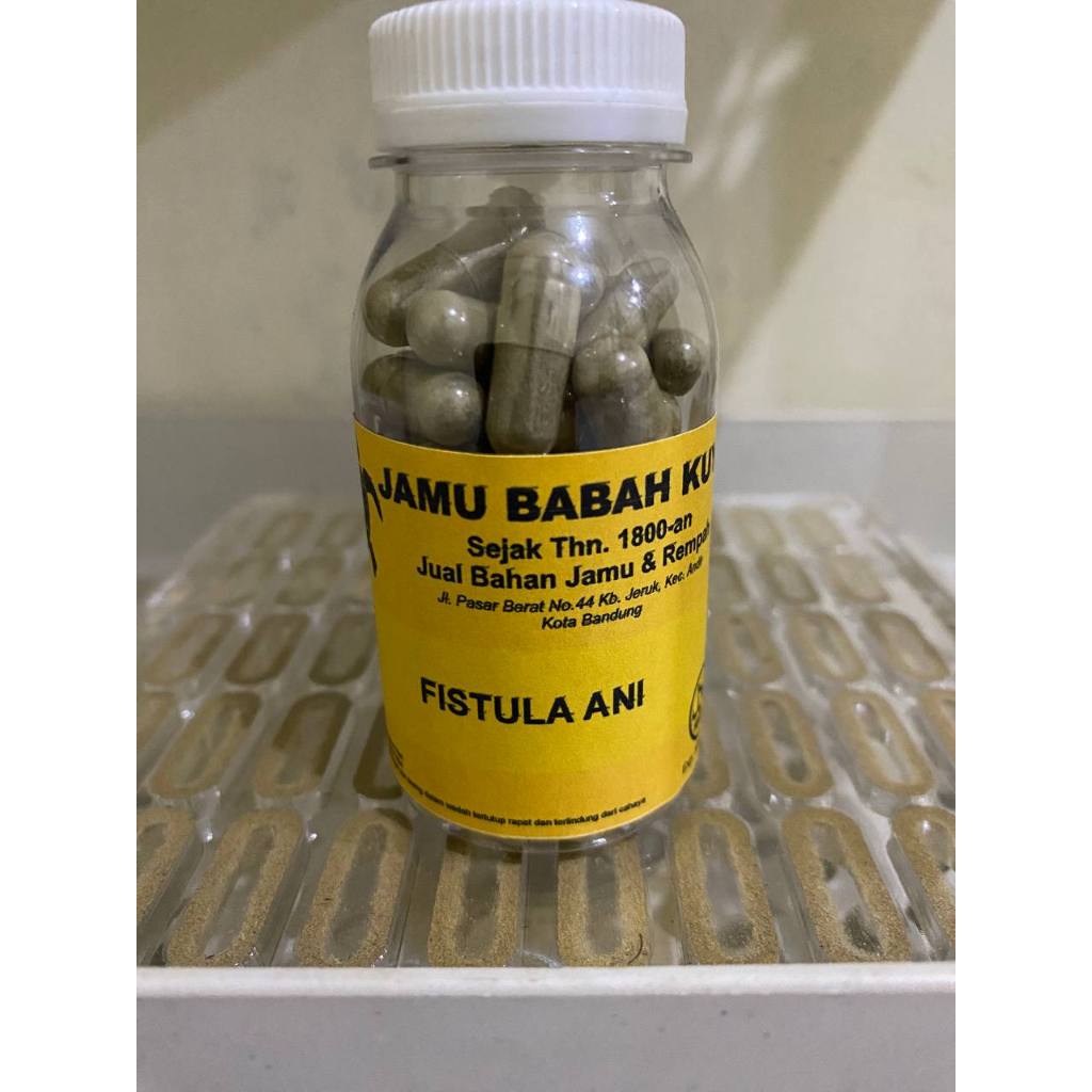 

Jamu Babah Kuya - Fistula Ani (50 Kapsul) Herbal