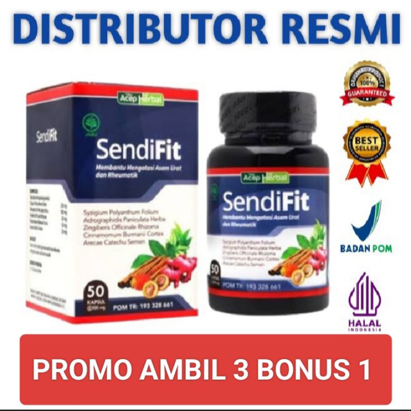 sendifit original asli obat herbal sendi