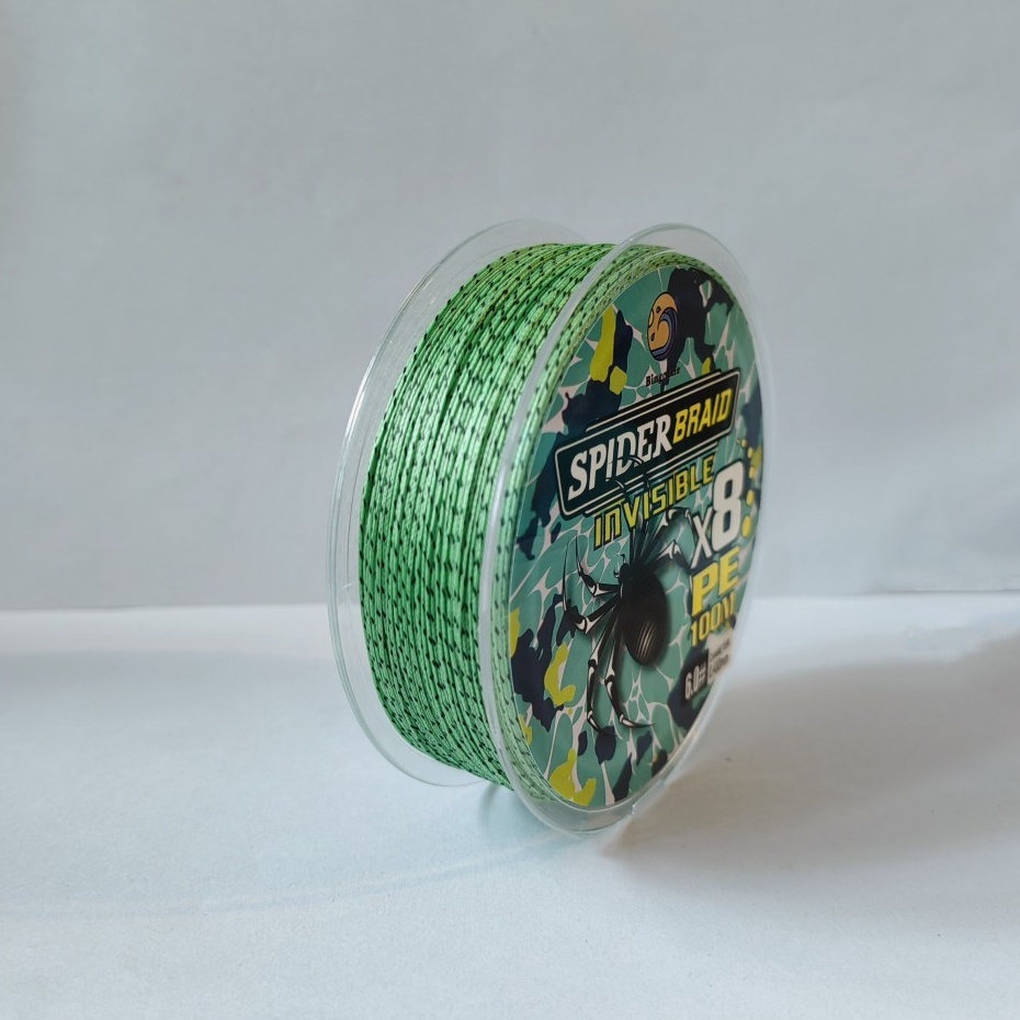 Garansi Toko  BingoLife Tali Pancing Dikepang Tahan Abrasi Senar Speckle Senar PE X4 X8 Senar Pancin