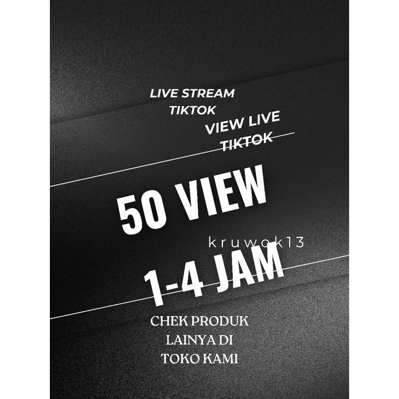 live tiktok streaming view mata