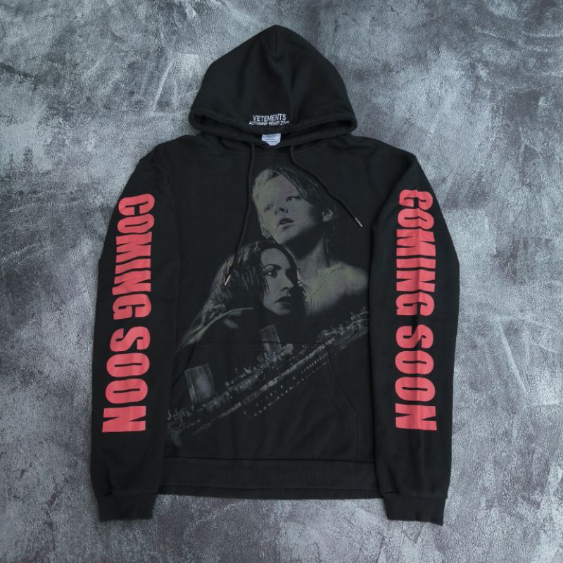 Hoodie vetements titanic