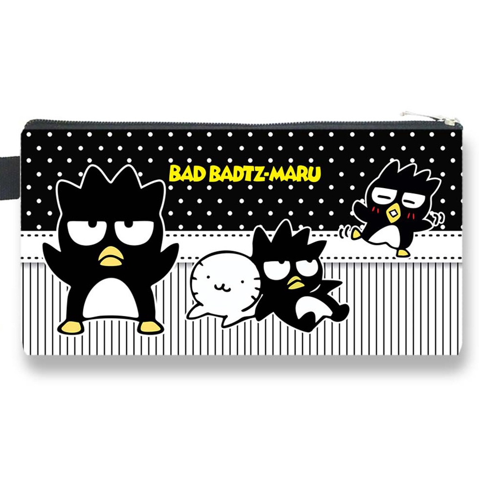 

UNIK Mini Case Bad Badtz Maru Hitam Organizer Pencil Case Tempat Pensil Travelling Organizer