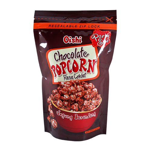 

WOW Oishi Popcorn coklat Camilan Snack Jagung Pop Corn Coklat 1 Gram murah