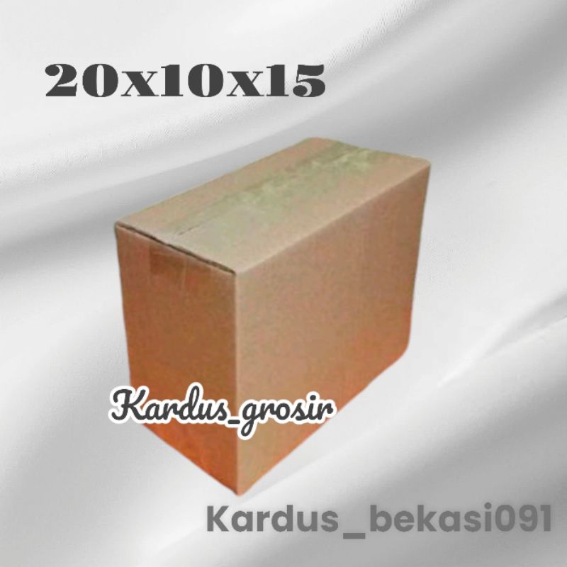 

kardus box packing 20x10x15