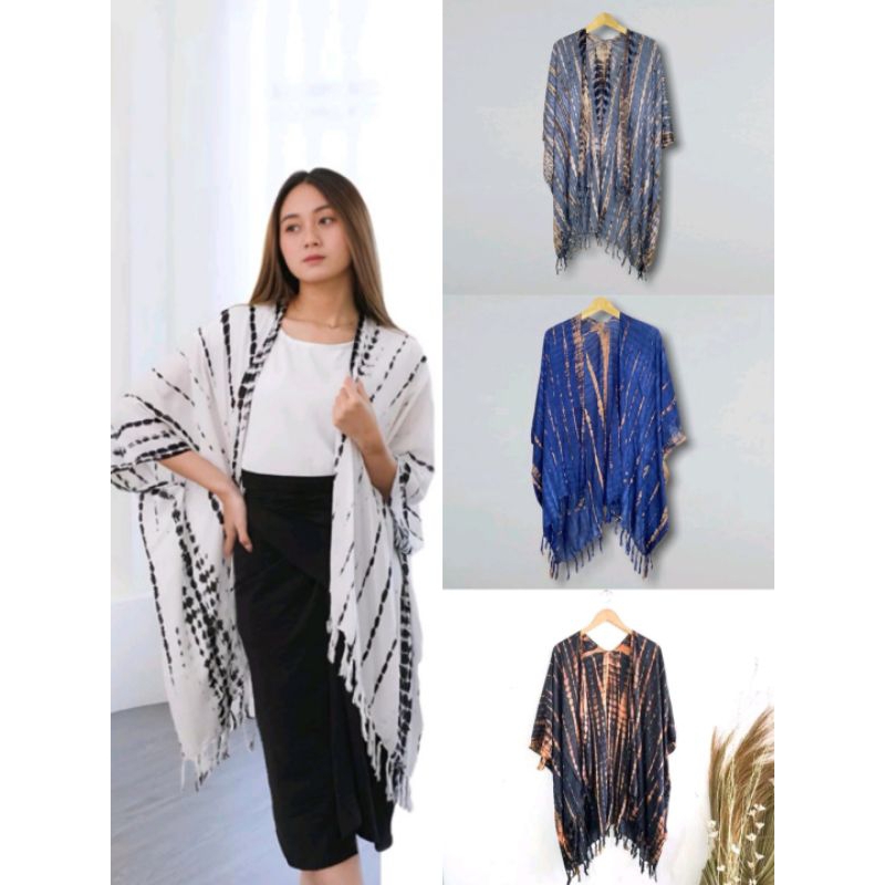 Cardigan Lilit Bali | Outerwear Tie Dye Lilit Bali Outer Pantai Outer Rumbai Outer Jumbo Wanita Rayo