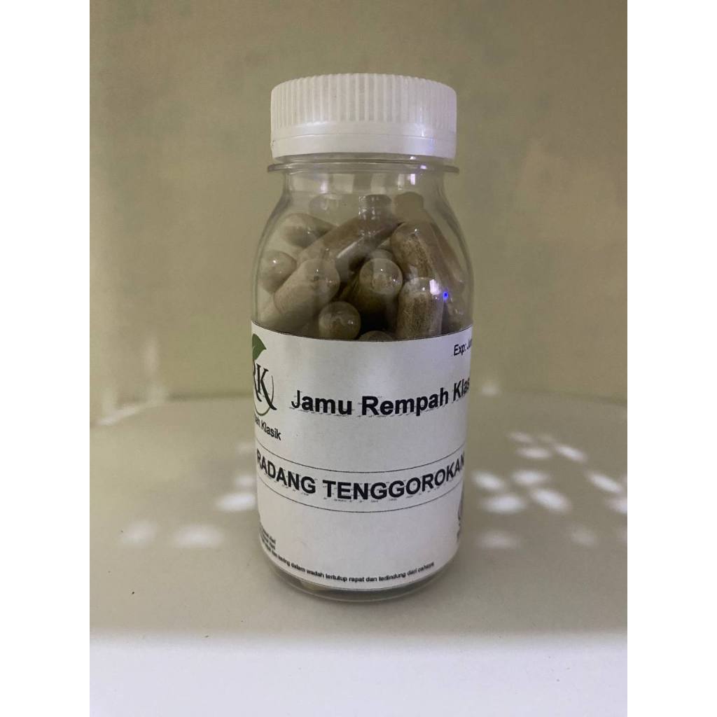 

Jamu Rempah Klasik - Radang Tenggorokan