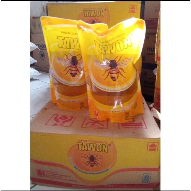 

minyak kelapa tawon 2 liter perdus