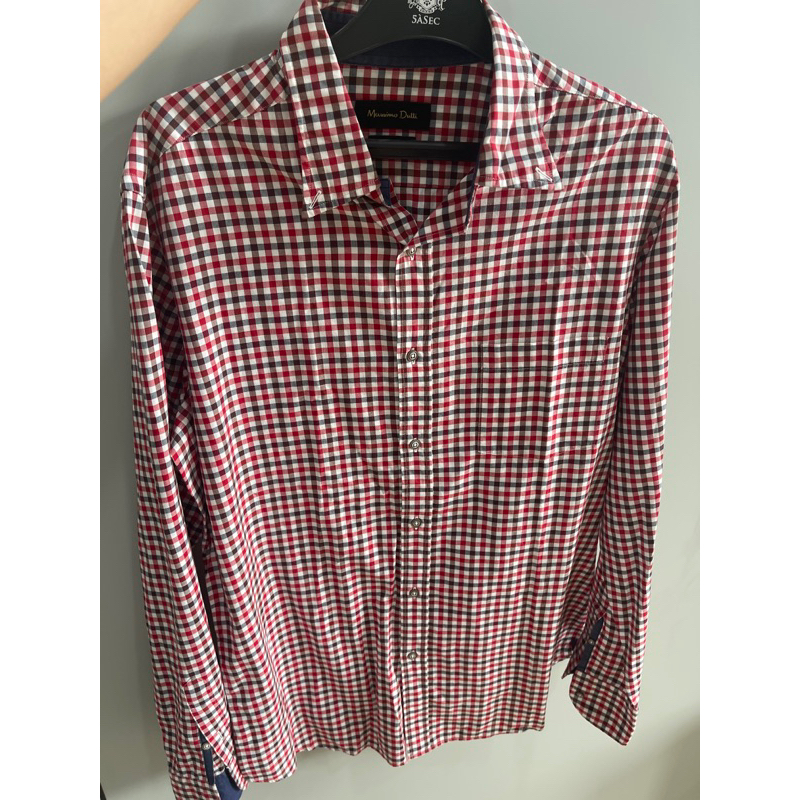 PRELOVED KEMEJA PRIA MASSIMO DUTTI ORIGINAL