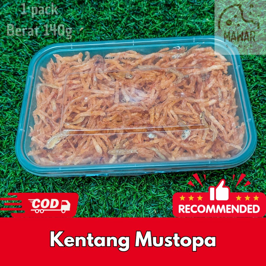 

Kentang mustofa 140gram 1pack - kentang gurih - enak