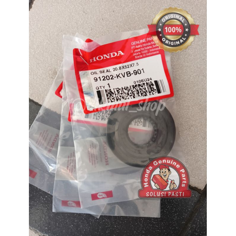 91202-KVB-901 SEAL KRUK AS KIRI  beat vario scoopy vario110 esp beat esp