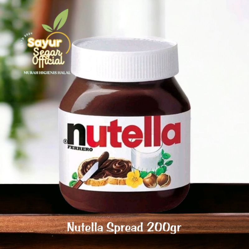 

NUTELLA SPREAD /selai Nutella 200gr - KIRIM INSTAN