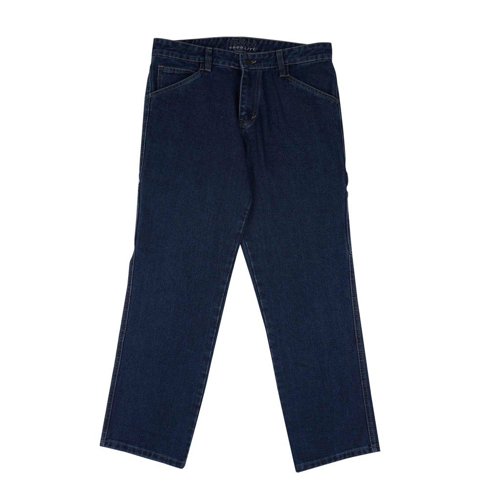 Troy Company Carpenter Pants Jeans Celana Panjang Denim Midnight Blue CJ 130
