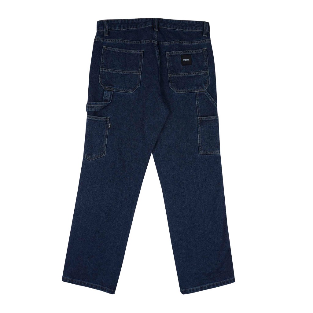 Troy Company Carpenter Pants Jeans Celana Panjang Denim Midnight Blue CJ 130
