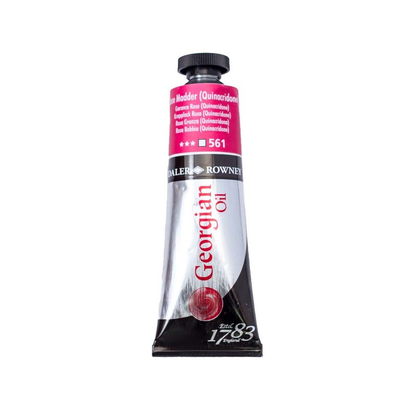 

Daler-Rowney Georgian Oil Cat Minyak 38ml Rose Madder
