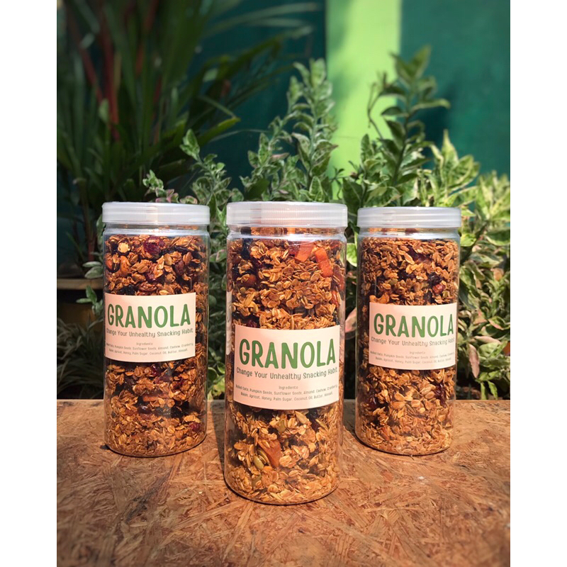 

Granola Premium 500gr | camilan khas Arab | Diet | cemilan kacang - kacang