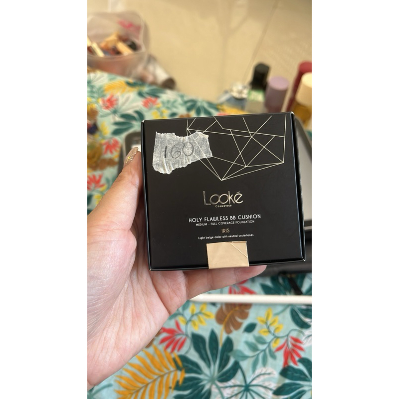 looke holy flawless bb cushion shade iris