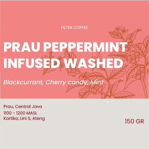 

Arabika Prau Peppermint Infused Washed 150 gr