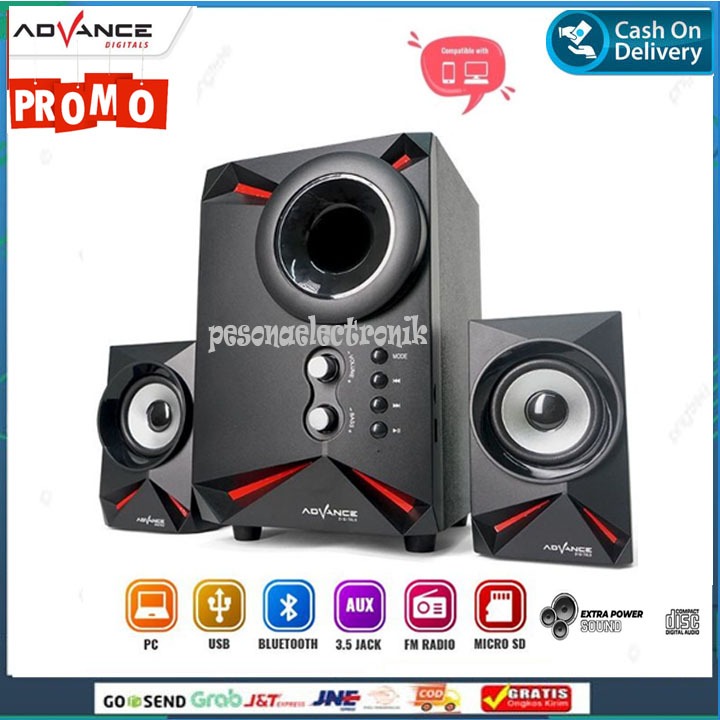 Speaker Advance M180 BT Cleon / bluetooth Speaker Bass Xtra Sound