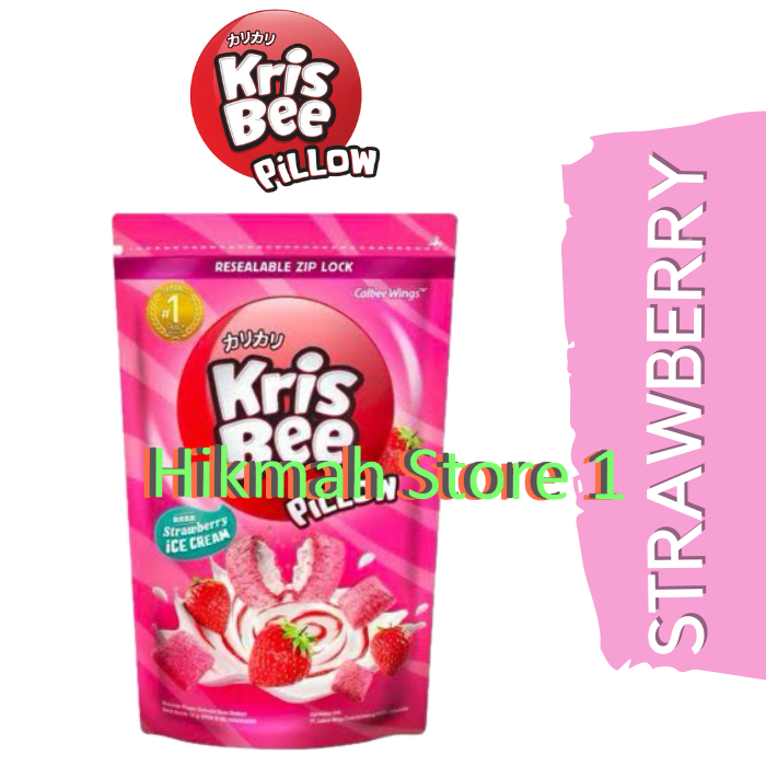 

Krisbee Pillow Strawberry Ice Cream 100 gr