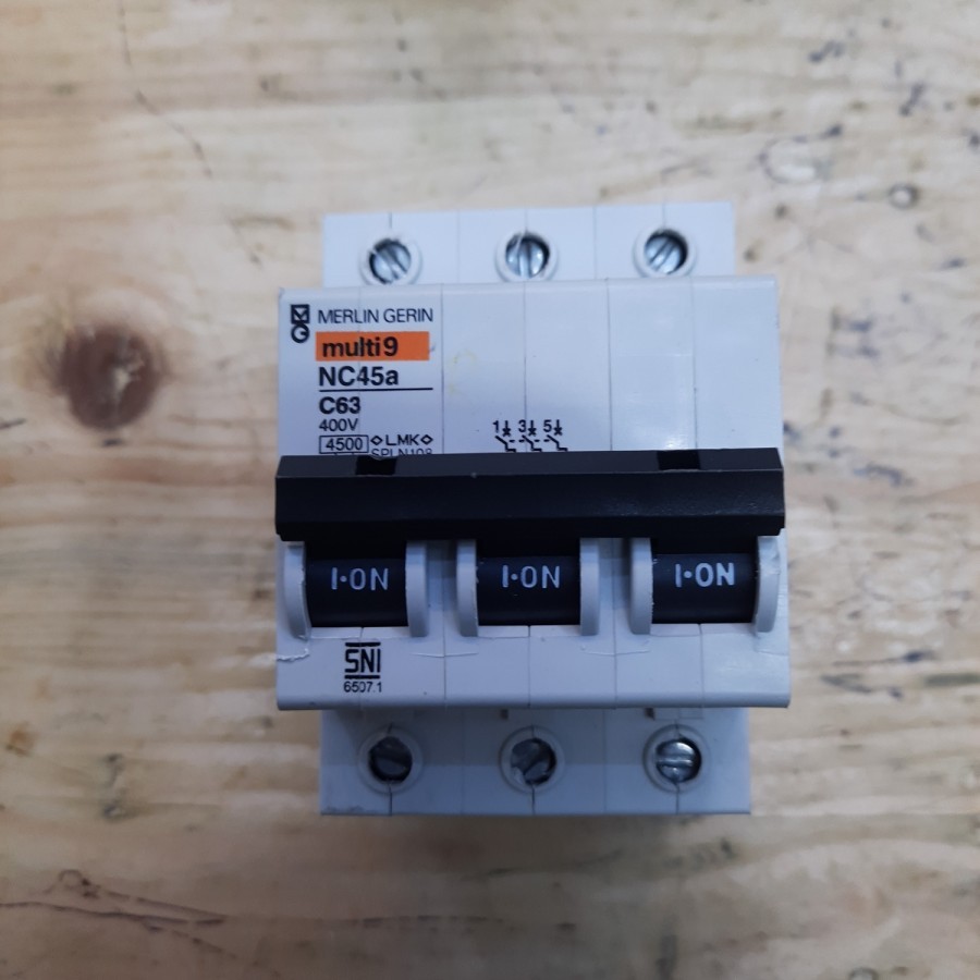 MCB NC45A X 3P 50A & 63A