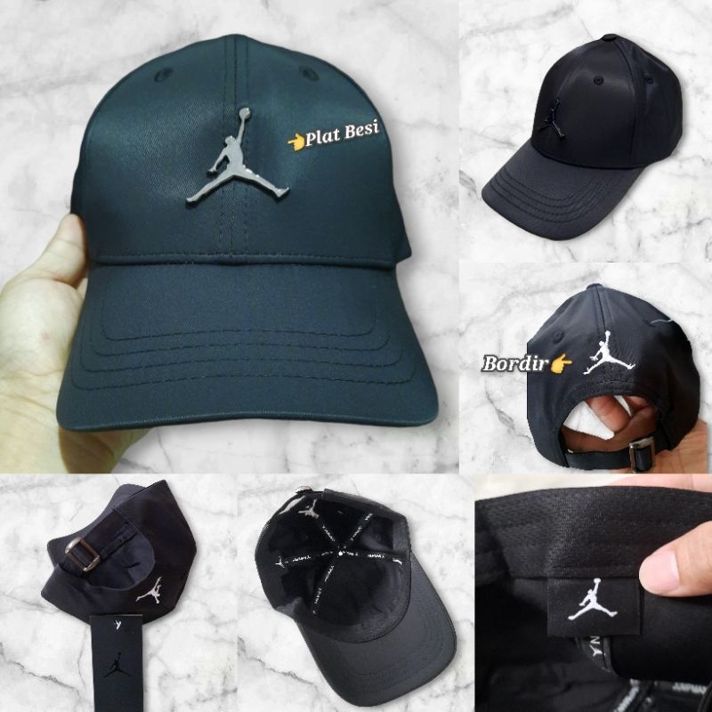 TOPI / TOPI UNISEX / TOPI PRIA BASEBALL IMPORT PREMIUM / LOGO PLAT BESI / 100 REALPICT