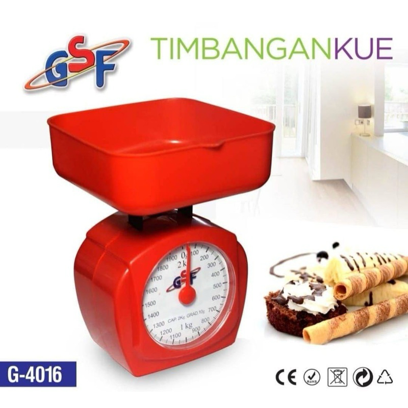 Timbangan Analog 2kg/ Timbangan Kue