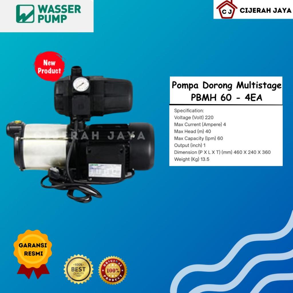 POMPA WASSER PBMH60 4EA MULTISTAGE BOOSTER PUMP / POMPA PENDORONG WASSER PBMH 60 4EA PBMH60-4EA / ME