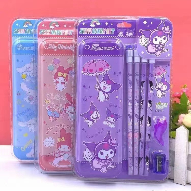 

PENSIL SET karakter kuromi melody morol MAY24-25