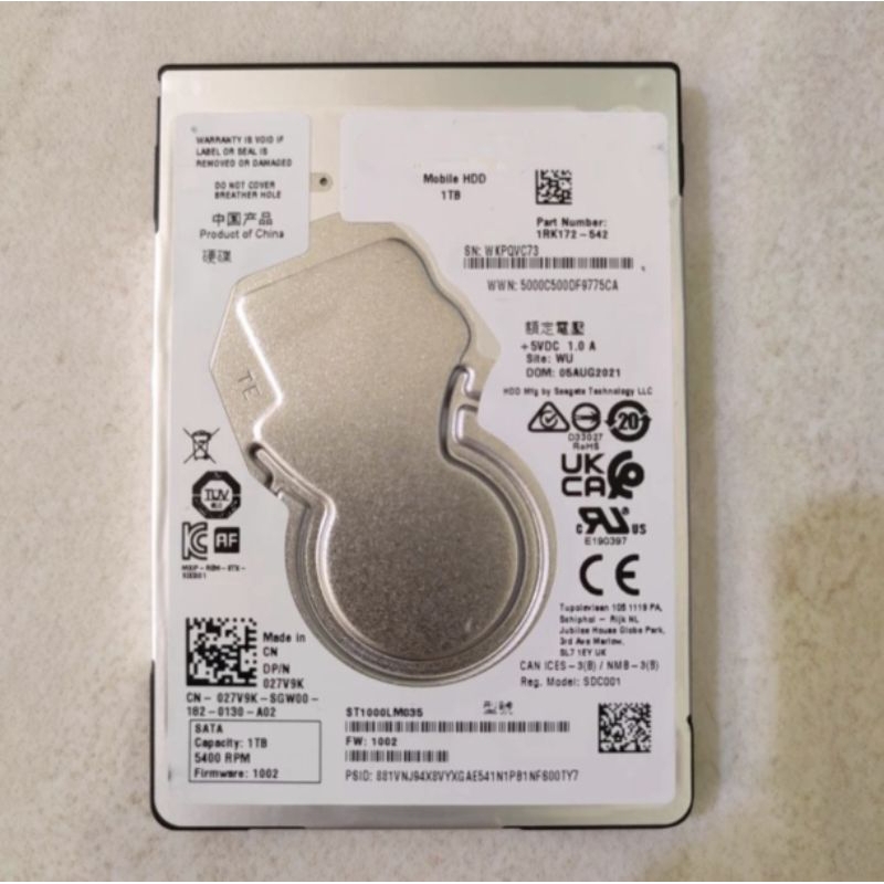 Harddisk HDD laptop 1TB