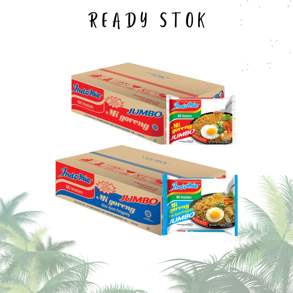 

INDOMIE MIE JUMBO GORENG 24X126gr (KARTON)