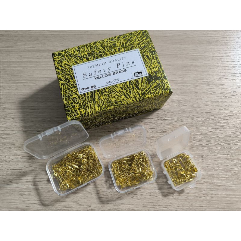 Peniti Premium Prym Newey Gold Emas Bagus Tajam Kemas Box Mini