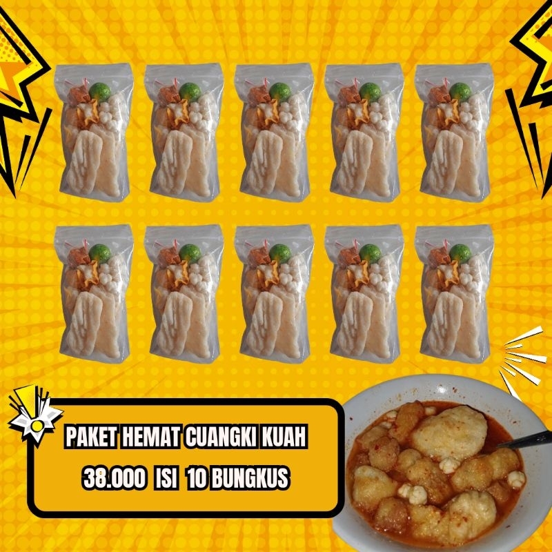 

PAKET HEMAT CUANGKI KUAH | CUANGKI MURAH | CUANGKI PEDAS | BASO ACI