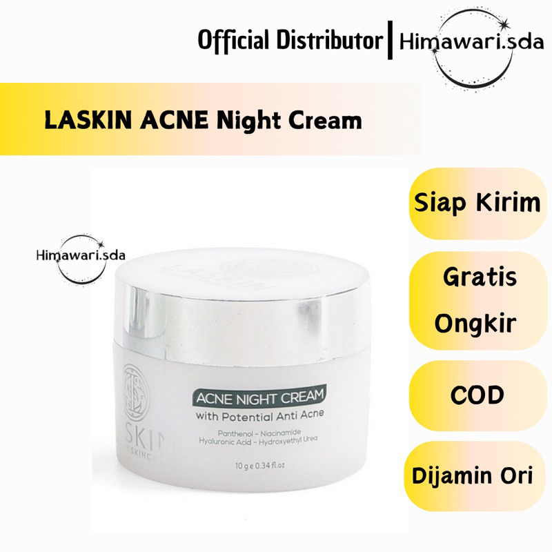 [New AGEN] Laskin Acne Night Cream Acne