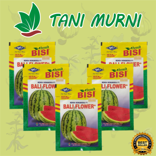 Benih Semangka Lorek Berbiji BALI FLOWER F1 20 gr