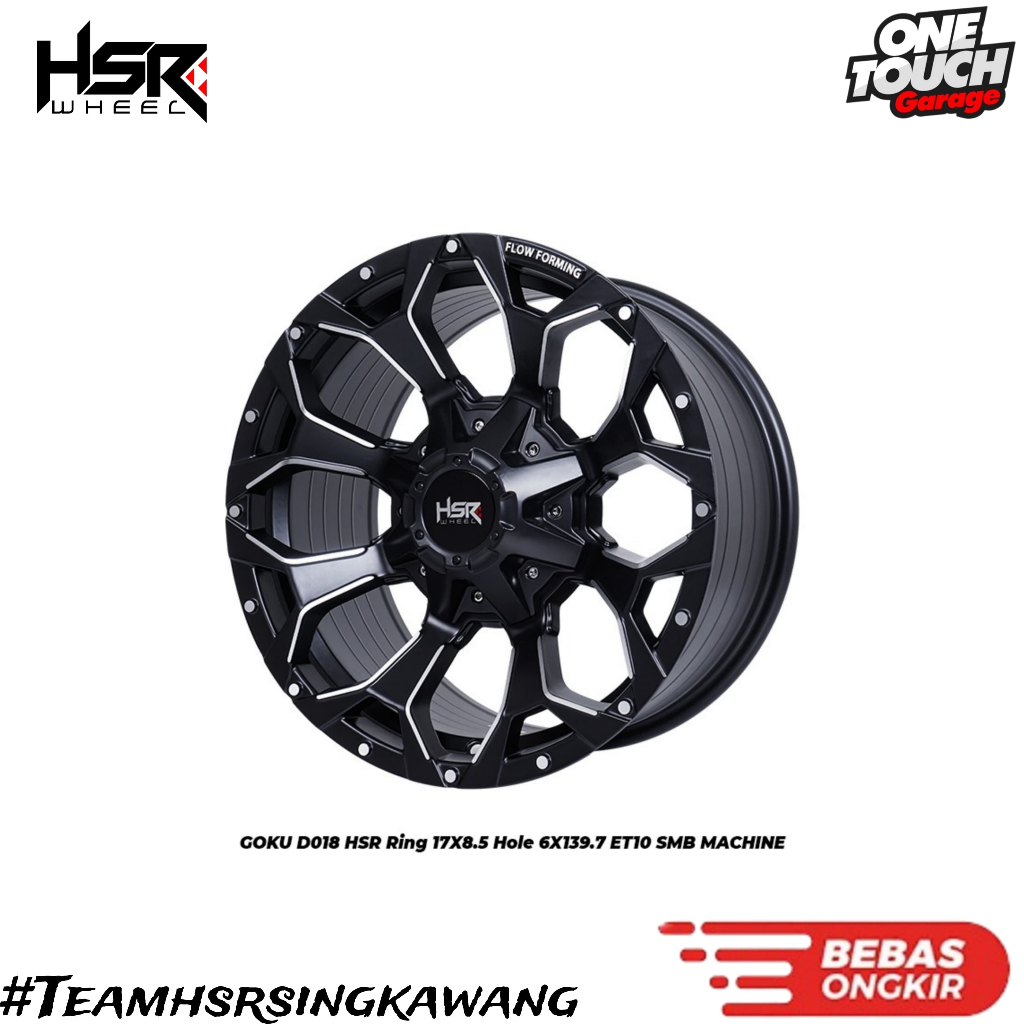 Velg mobil triton, fortuner, pajero, hillux hsr goku ring 17