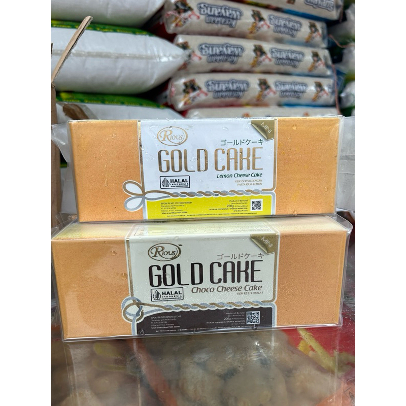

RIOUS GOLD CAKE MINI