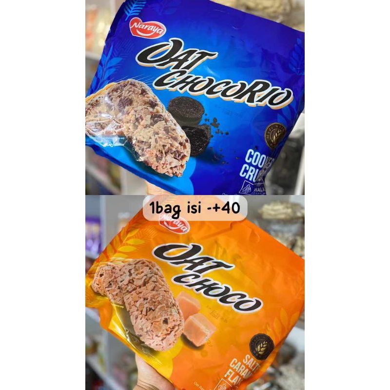 

Naraya oat choco & Narabis nougat matcha